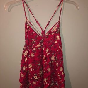 super cute floral American Eagle tank top